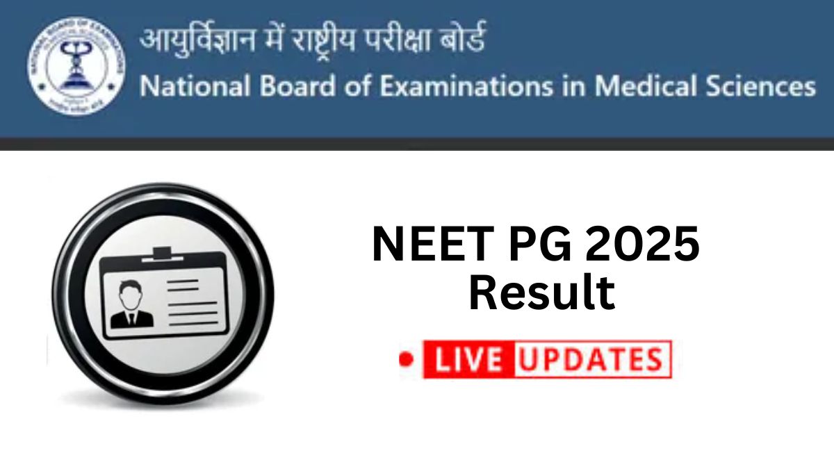 NEET PG Result 2025