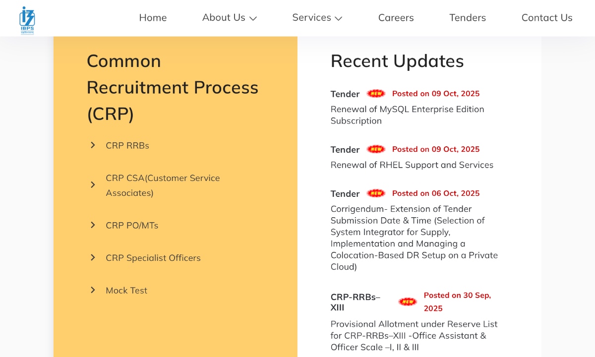 IBPS Clerk Prelims Result