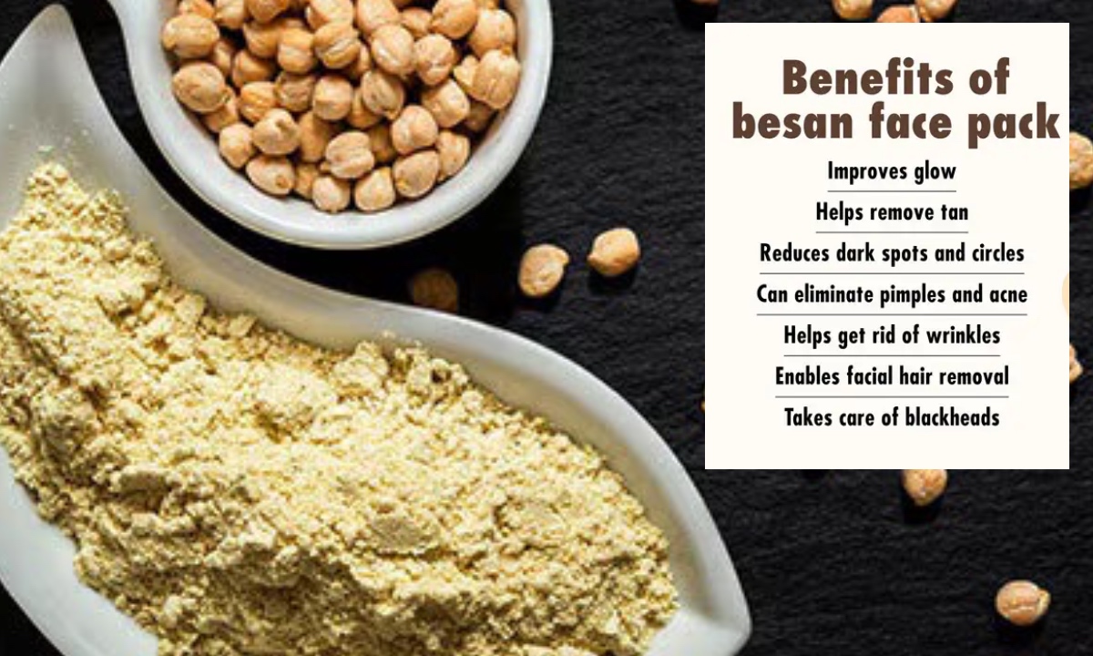 Benefits of Besan For Skin