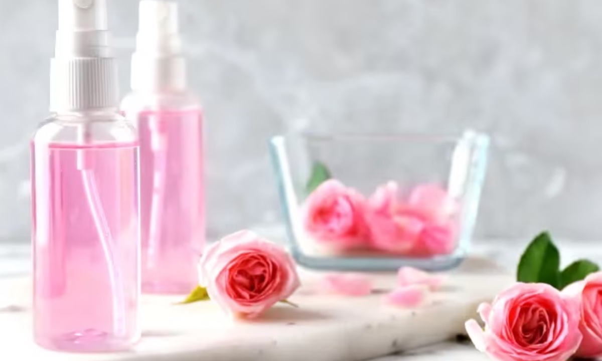 Homemade Rose Water