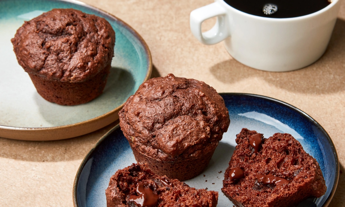 Homemade Chocolate Muffins