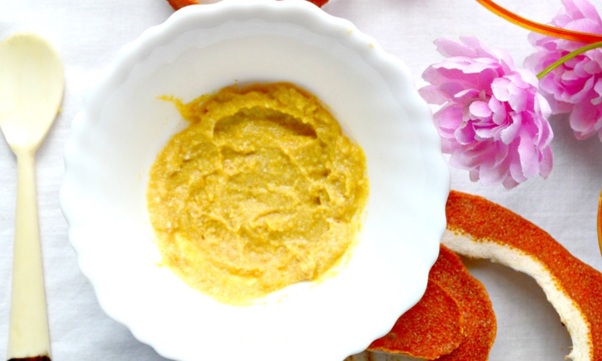 Orange Peel Face Mask