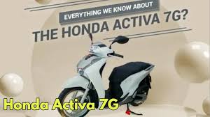 The Honda Activa 7G 2025 A Smooth Ride into the Future