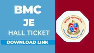 BMC Junior Engineer Exam 2025 Admit Card, Exam Schedule and Selection Process