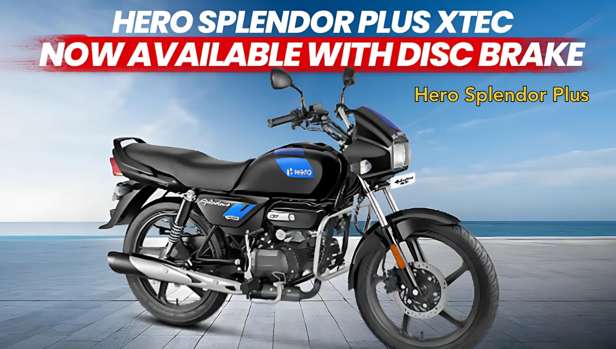 Hero Splendor Plus The Iconic Commuter Gets a Stylish and Safer Update With Disk Brake