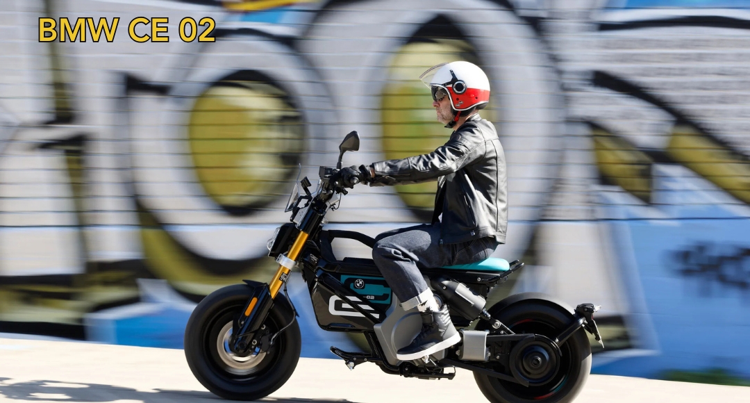 BMW CE 02 The Futuristic Urban Electric Scooter With Innovative Features