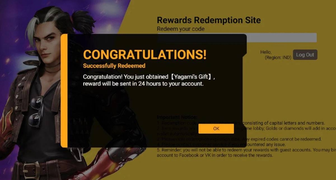 Garena Free Fire MAX Redeem Codes for March 25 Claim Your Free Rewards Today