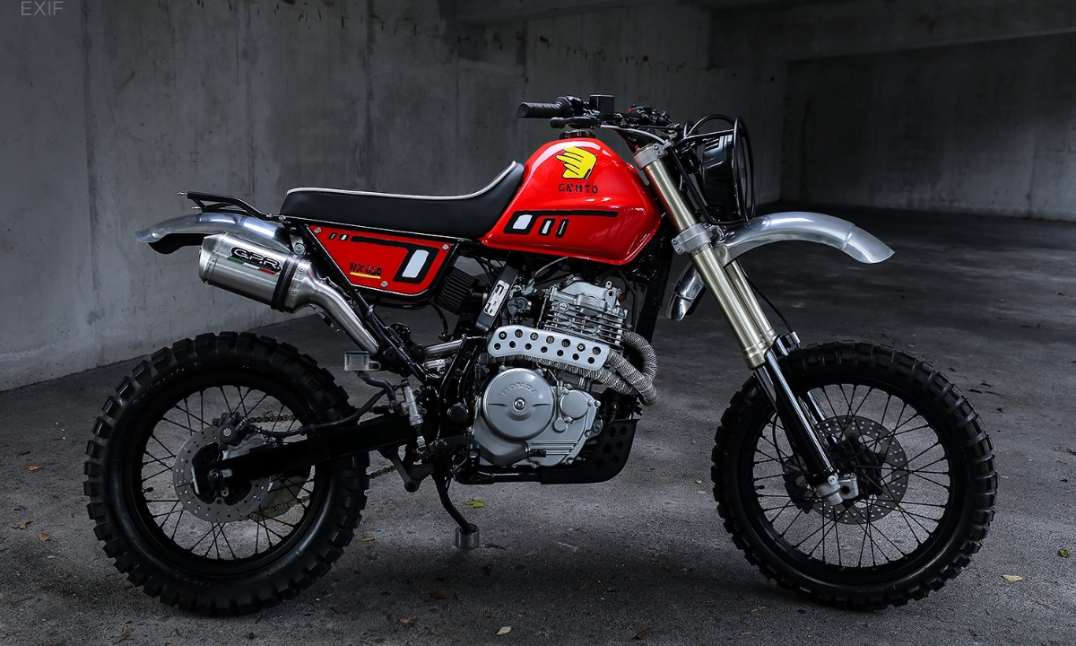 Enduro Dominator The Stunning Transformation of Honda NX650 “EDNA”