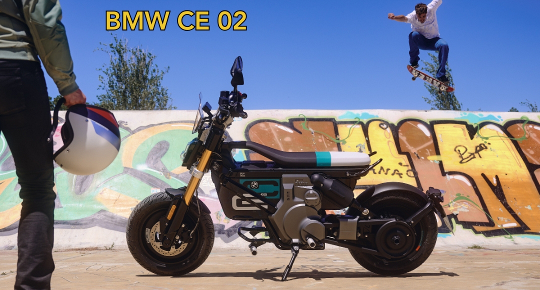 BMW CE 02 The Futuristic Urban Electric Scooter With Innovative Features