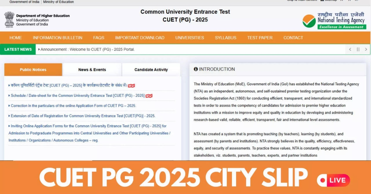 CUET PG 2025 