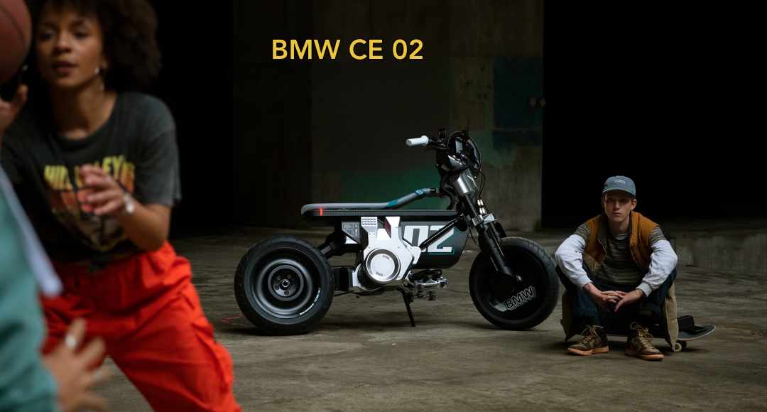 BMW CE 02 The Futuristic Urban Electric Scooter With Innovative Features