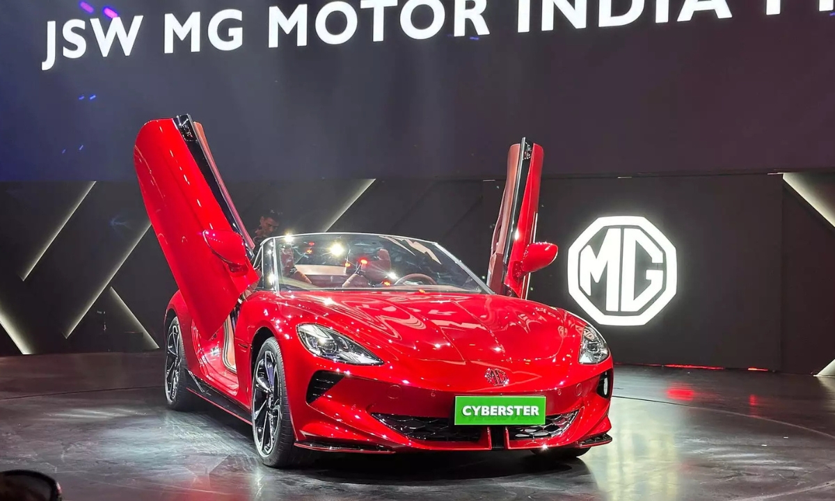 MG Cyberster EV Pre Bookings Open in India The Future of Electric Sports Cars is Here