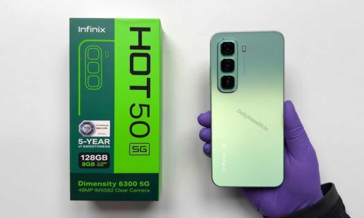 Infinix Hot 50 5G, Powerful features and stylish look, now with an additional discount of ₹500