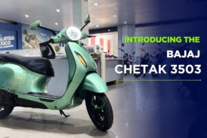 Meet the Bajaj Chetak 3503: Stylish Looks, Higher Range, and a Price You’ll Love