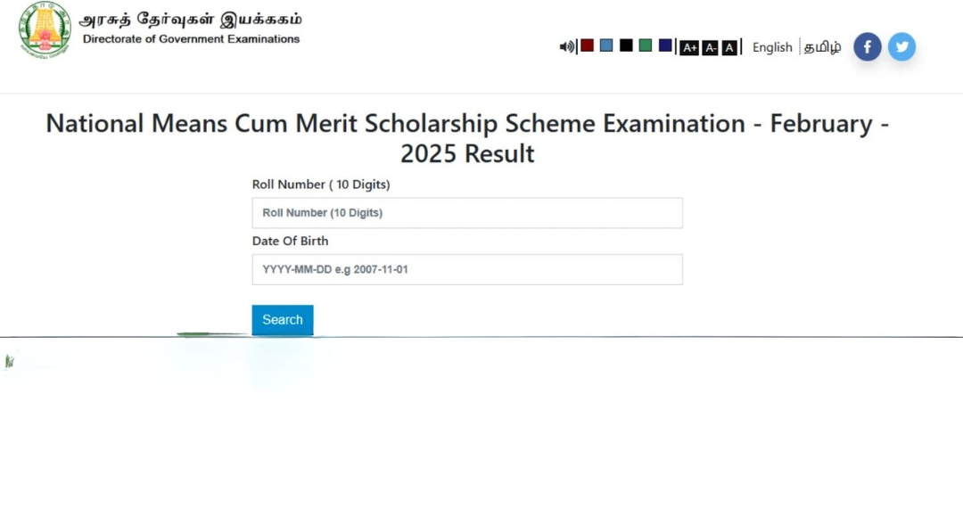 NMMS Feb Exam Result
