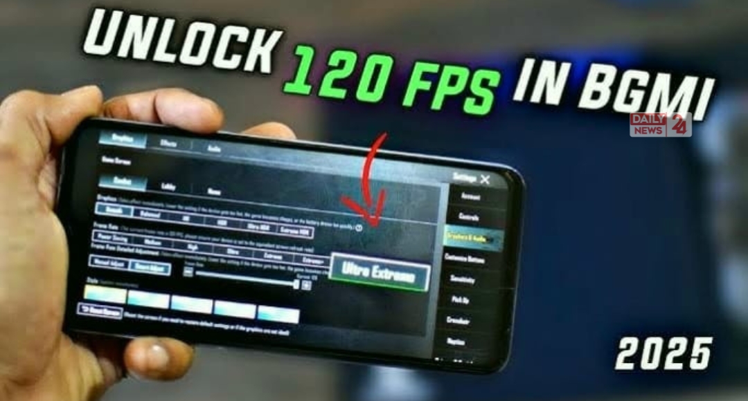 120 FPS in BGMI