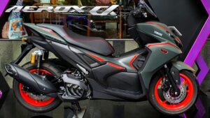 Yamaha Launched New Yamaha Aerox 155 With Faster Speed and Smarts Features