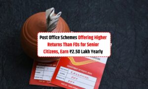 Post Office Schemes Offering Higher Returns Than FDs for Senior Citizens, Earn ₹2.50 Lakh Yearly