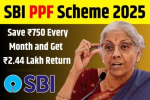 SBI PPF Scheme: Save ₹750 Every Month and Get ₹2.44 Lakh in Return, Know How