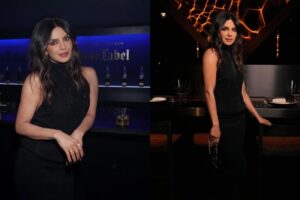 Priyanka Chopra Wows in a Stunning Black Gown Ahead of Her Fifth Met Gala Appearance
