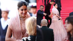 Janhvi Kapoor Modern Maharani Look at Cannes 2025 is a Dream for Indian Brides