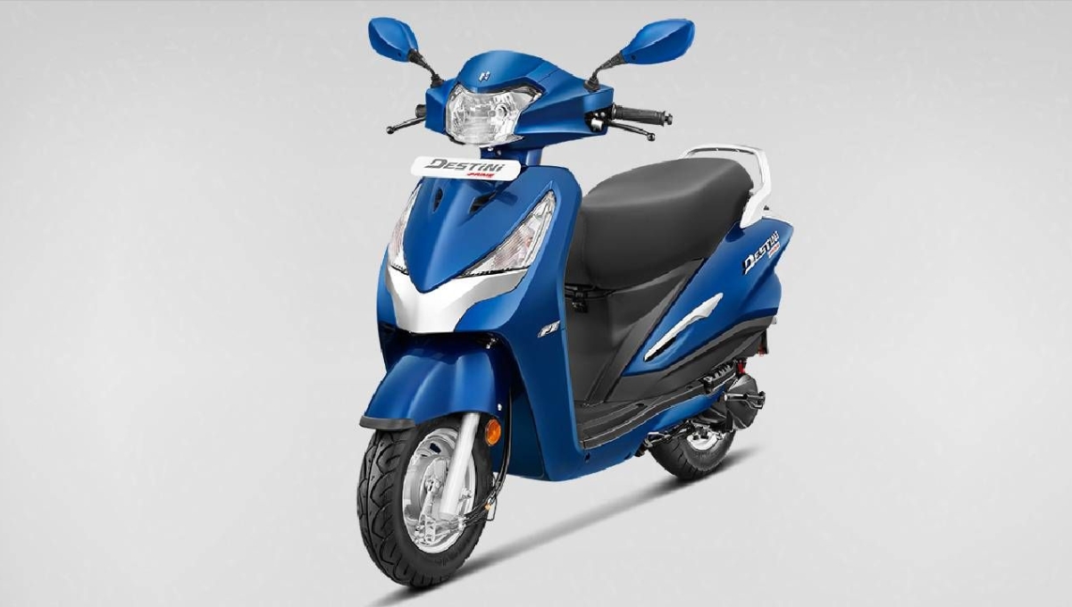 Hero Destini 125: Stylish And Reliable Scooter with 59 kmpl Mileage, Priced Around ₹75,000