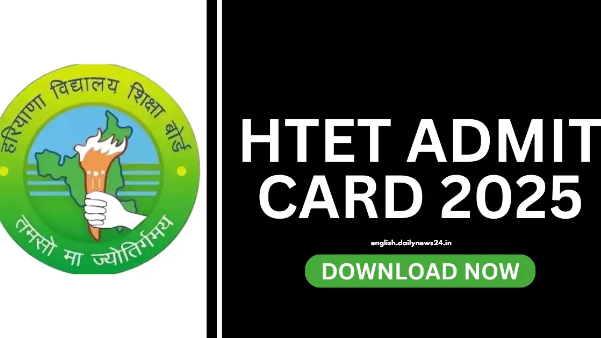 HTET Admit Card 2025 Released