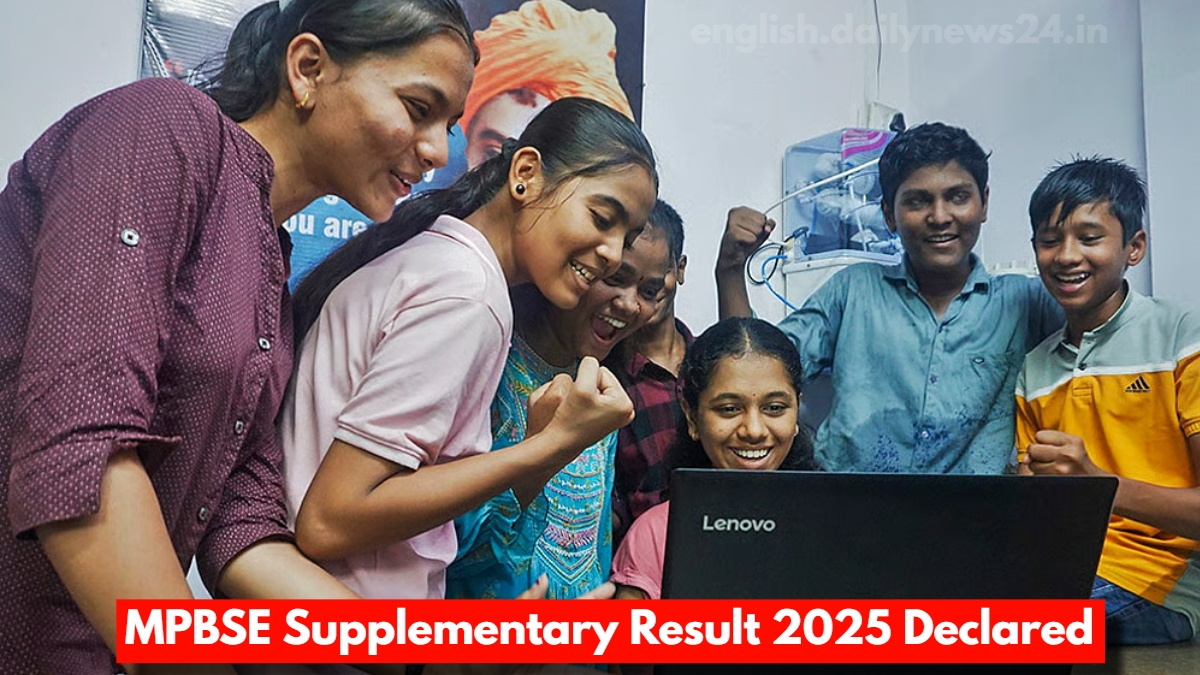 MPBSE Supplementary Result 2025 Declared