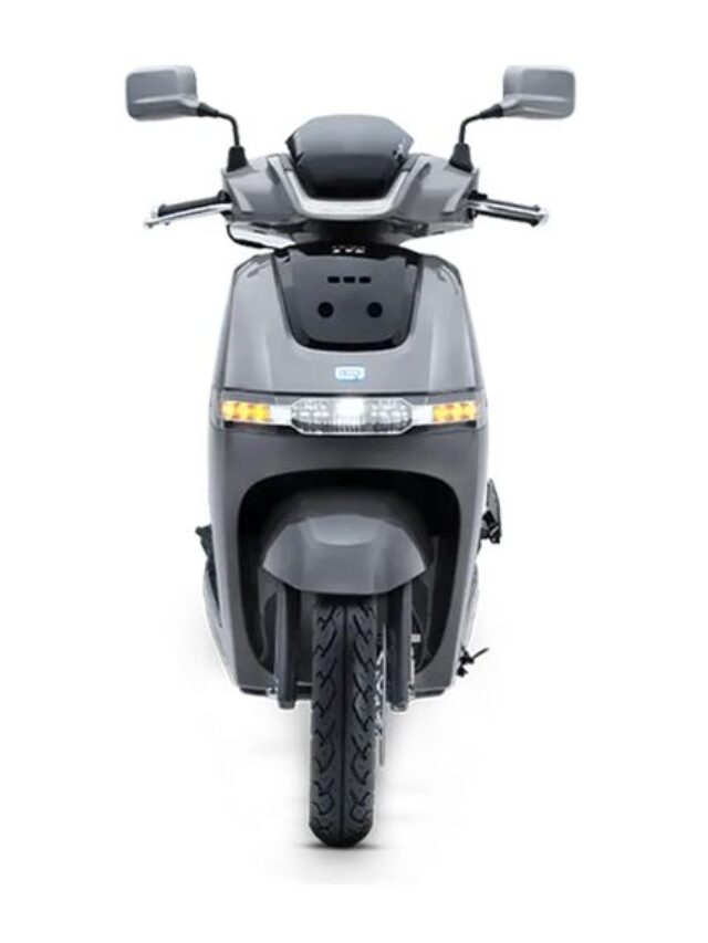 TVS iQube Electric Scooter Titanium Grey Glossy… (2)