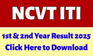 NCVT ITI Result