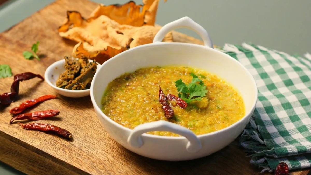 Sattvik Samak Rice Khichdi