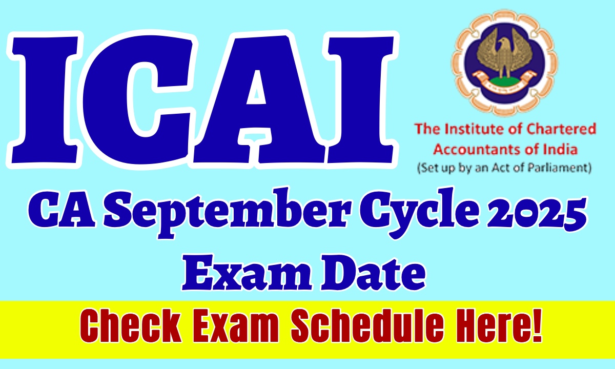CA Exam Date