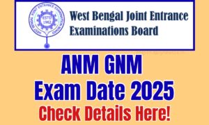ANM GNM Exam Date