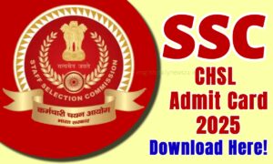 SSC CHSL Admit Card