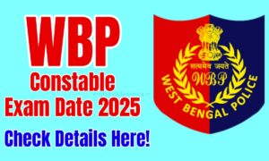 WBP Constable Exam Date