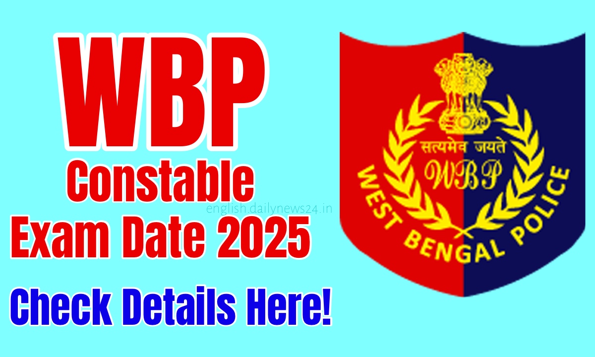 WBP Constable Exam Date