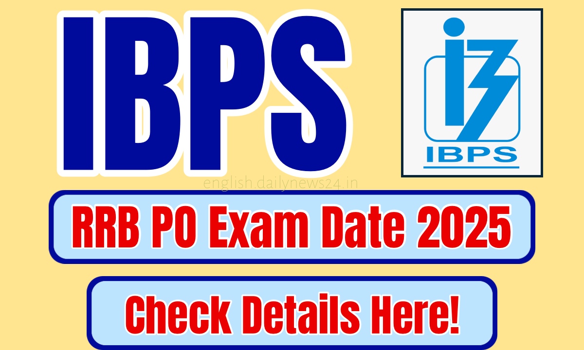 RRB PO Exam Date