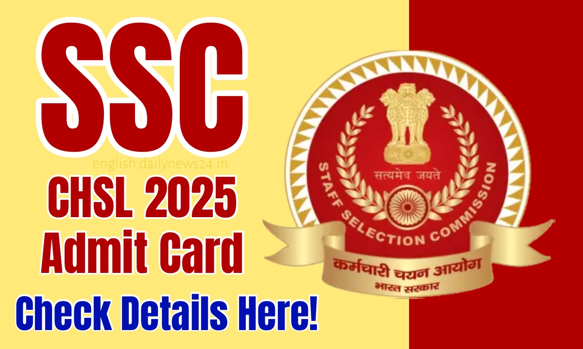 SSC CHSL Admit Card 