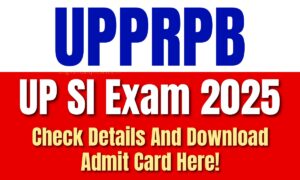 UP SI Exam