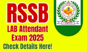 RSSB Lab Attendant Exam