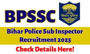 Bihar Police SI Recruitment