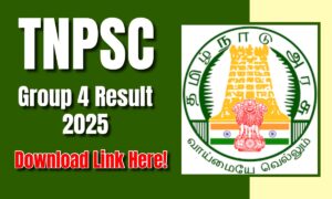 TNPSC Group 4 Result