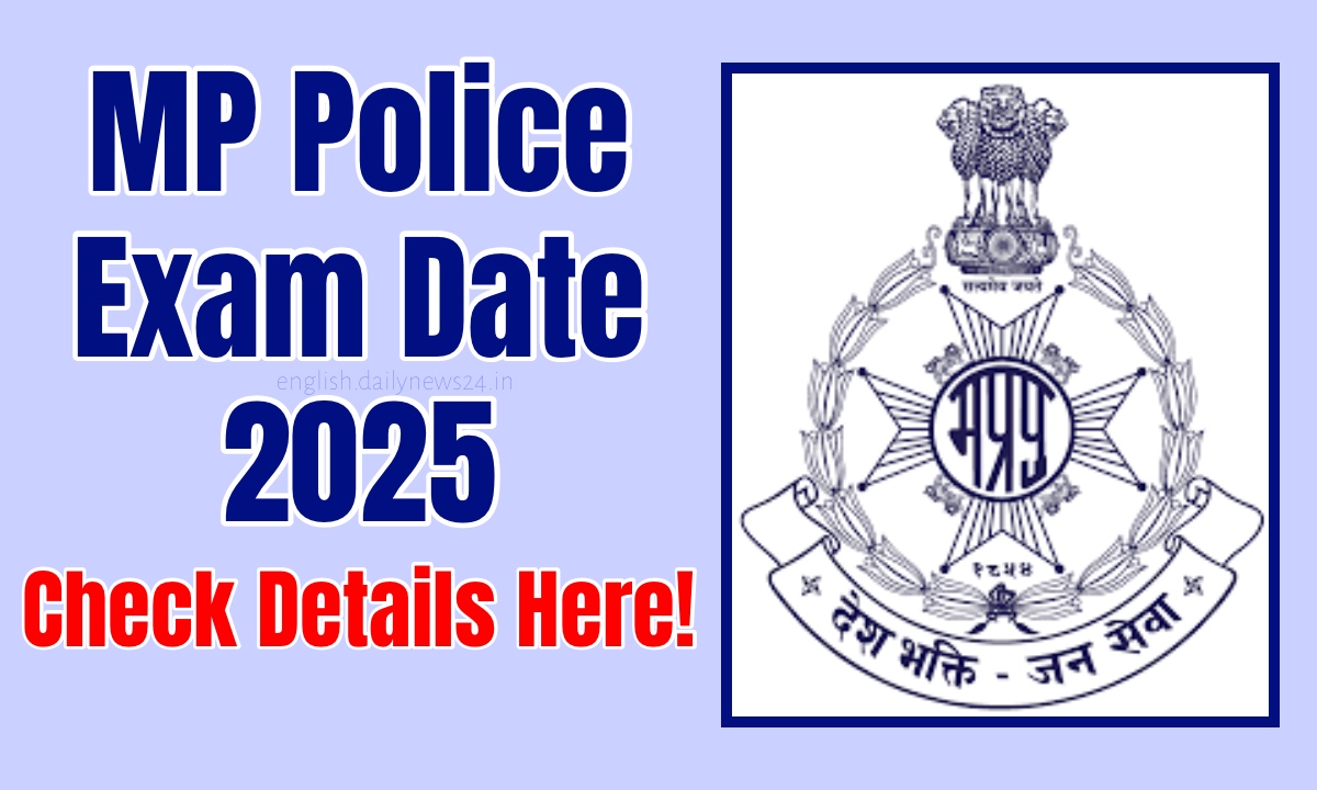 MP Police Exam Date