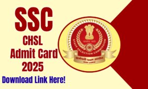 SSC CHSL Admit Card