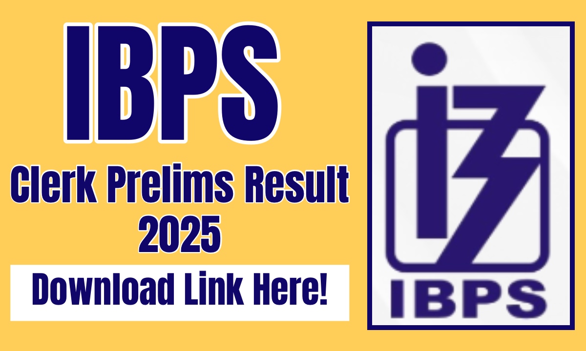 IBPS Clerk Prelims Result