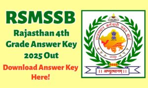 Rajasthan 4th Grade Answer Key