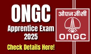 ONGC Apprentice Exam