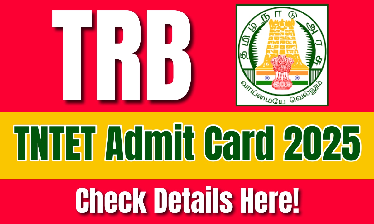 TNTET Admit Card