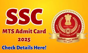 SSC MTS Admit Card