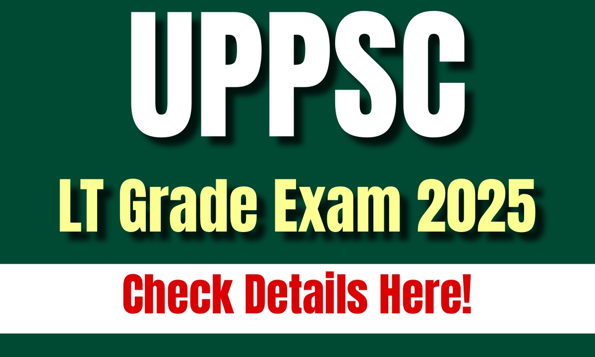 UPPSC LT Grade Exam